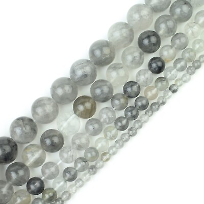 #ad Natural Gemstone Beads Round Jewelry Making Strand Healing 4mm 6mm 8mm 10mm 12mm $5.57