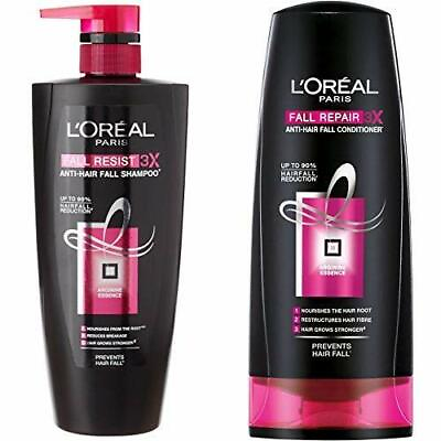 #ad L#x27;Oreal Paris Fall Resist 3X Anti Hairfall Shampoo 640ml L#x27;Oreal conditioer175 $51.92
