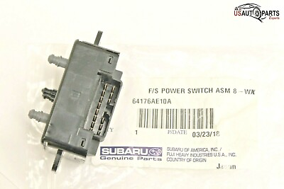 #ad Genuine Subaru Legacy Outback Driver Side Power Seat Switch NEW 2001 2009 OEM $297.91