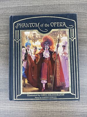 #ad Phantom Of The Opera by Leroux Hildebrandt Illustrated hardcover Unicorn Publish $8.99