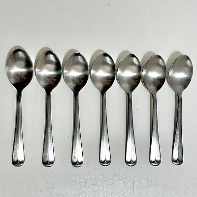 #ad CAPCO CA05 Stainless Steel 6quot; Teaspoon Lot of 7 $21.95