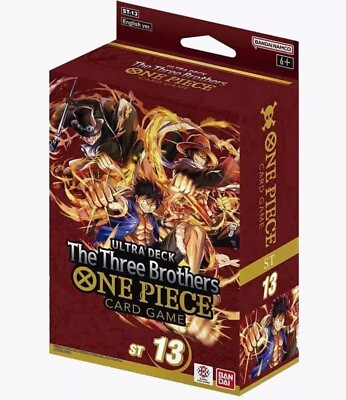 #ad ONE PIECE Card Game ST 13 The Three Brothers Starter Deck ENGLISH New Sealed $40.88