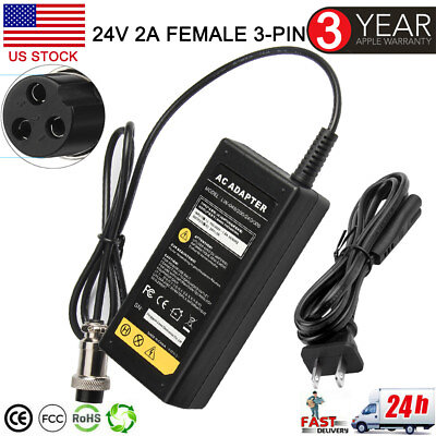 #ad 24V Electric Scooter Battery Charger For Razor E500 Go Kart X Treme Freedom 644 $11.99