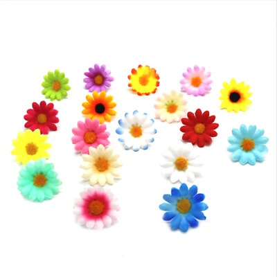 #ad 100 PCS Small Chrysanthemum Flower Head Wedding Decoration Flowers $9.59
