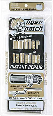 #ad Tiger patch® Jumbo Muffler amp; Tailpipe Repair Tape $19.75
