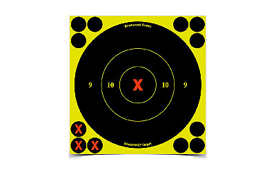 #ad Birchwood Casey Shoot N C Bullseye Self Adhesive 6 In Round Target 60 Pack 34560 $28.20