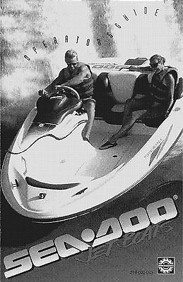 #ad Sea Doo Speedster 1995 Owners Manual Paperback Free Shipping $49.90