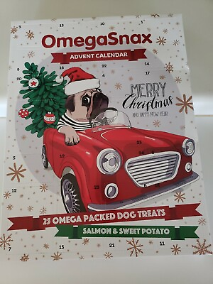 #ad ALDI OmegaSnax Advent Calendar 25 Dog Treats Christmas Countdown NEW $21.60