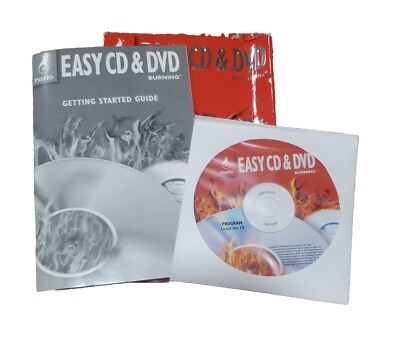#ad ROXIO EASY CD amp; DVD BURNING Windows 7 Vista XP Compatible 2007 $16.99