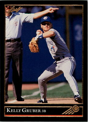 #ad 1992 Leaf Black Gold Baseball Card Pick $0.99