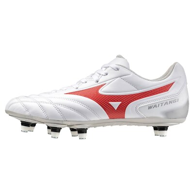 #ad MIZUNO rugby shoes Waitangi II CL R1GA2401 60 White Red Width 4E US 11 12 $128.35