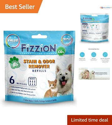 #ad Super Powerful Pet Stain Remover 6 Tablets Removes Tough Stains Easily $31.33