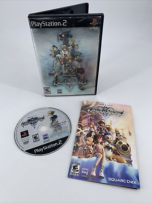 #ad Kingdom Hearts II PlayStation 2 2006 PS2 Complete and Tested $4.95