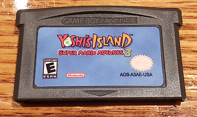 #ad Yoshi#x27;s Island: Super Mario Advance 3 GBA Nintendo Game Boy Advance 2002 Tested $14.99