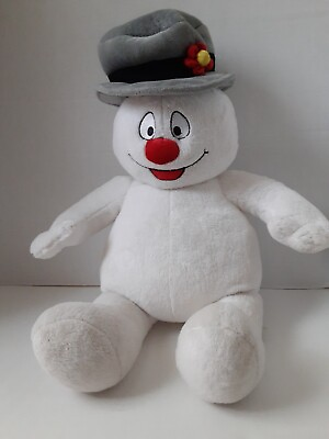 #ad Build a Bear Frosty the Snowman Plush 20” Stuffed Animal BAB Holiday Christmas $13.90