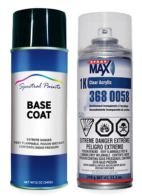 #ad For Fiat 400 Blue Met. Aerosol Paint amp; Clear Compatible $55.95