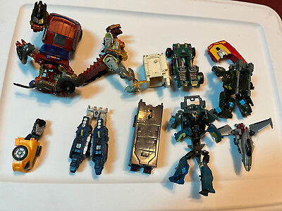 #ad 🔥Vintage transformers parts lot hasbro Movie Toys Action Figure Dinobot Plane $9.99