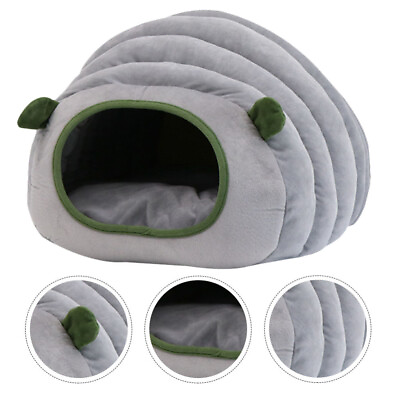 1PC Dogs Cuddler Burrow House Cozy Cave Dog Bed Cat Cozy Tent House Cave Dog Bed $11.34