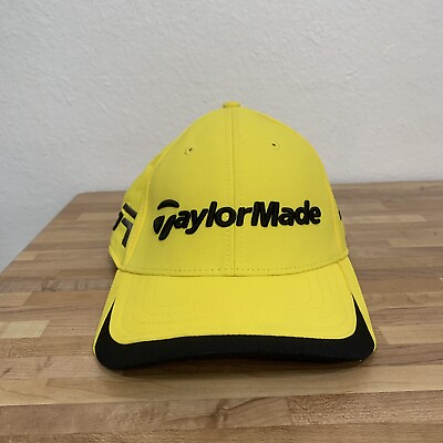 #ad Mens TaylorMade Golf Hat Cap RBZ R1 Yellow Adjustable Strap Back Hat $16.99
