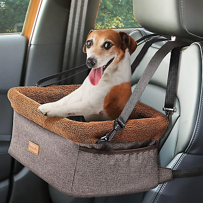 #ad Fostanfly Dog Car Seat for Small Dogs Upgraded Dog Booster Seat with Metal Fr... $38.01
