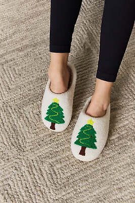 #ad Melody Christmas Tree Cozy Slippers $29.49