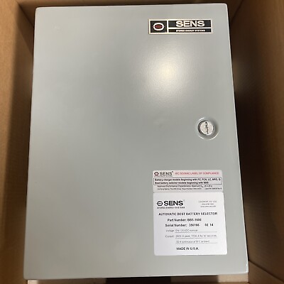 #ad SENS AUTOMATIC BEST BATTERY SELECTOR BBS 1600 $2800.00