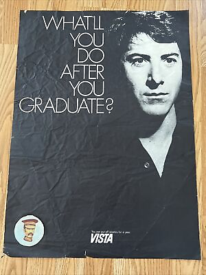#ad Dustin Hoffman The Graduate Original Poster Vista The Beatles Sgt Peppers $300.00