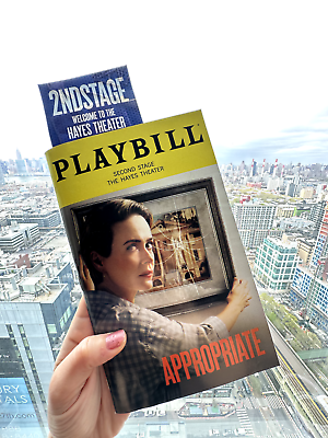#ad Broadway Playbill “Appropriate” The Hayes Theater December 2023 $10.00