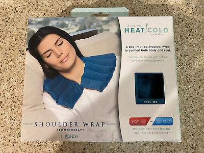 #ad ﻿ Healing Heat Cold Comfort Shoulder Wrap Aromatherapy Relaxing Spa Experience $31.69