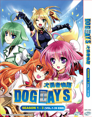#ad ANIME DVD DOG DAYS SEASON 1 3 VOL.1 39 END ENGLISH SUBS REG ALL Free Shipping AU $41.27