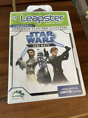 #ad Star Wars Jedi Math Leapster 2005 $15.00