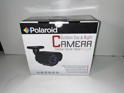 #ad Polaroid model 700TVL Outdoor day amp; night security camera $45.00