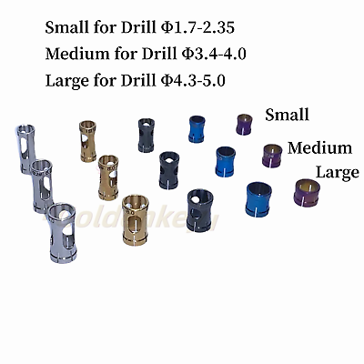 #ad Dental Stopper Sleeve Guided Drill Depth Stop Drills Lindemann Irrigator $91.48