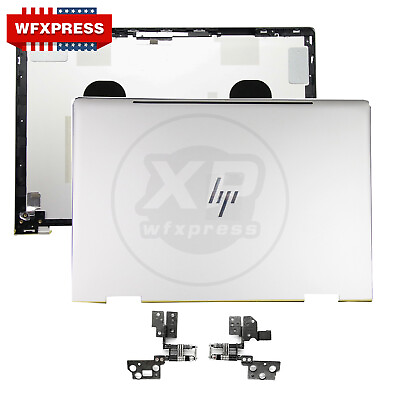 #ad New HP ENVY X360 15 BP 15M BP 15M BP112DX LCD Back Cover Lid amp; Hinges Sliver US $41.99