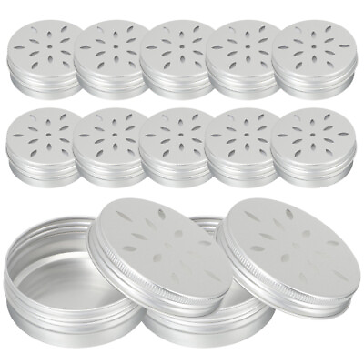 #ad 12Pcs Metal Container Odor Training for Dogs Scent Detection Candle $14.99