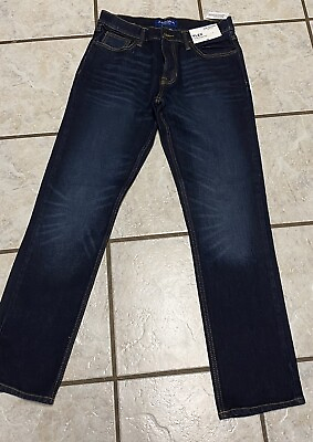#ad NMT Mens Arizona Jeans Dark Wash New 30x32 Advance Athletic Fit Taped Leg $19.00
