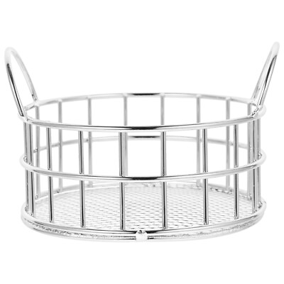 #ad 1PC Storage Basket Desk Basket Decorative Sundries Container Tabletop Organizer $9.02
