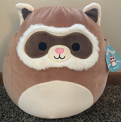 #ad FARICE the FERRET SQUISHMALLOWS 14quot; Large Stuffed Animal Plush New w Tags Rare $40.99