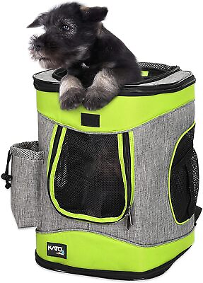 #ad Pet Carrier Backpack for Cat Small Dog Travel Hiking Airline Approved Breathable $33.99
