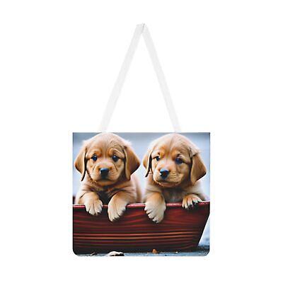 #ad Cute puppy Shoulder Tote Bag AOP $27.23