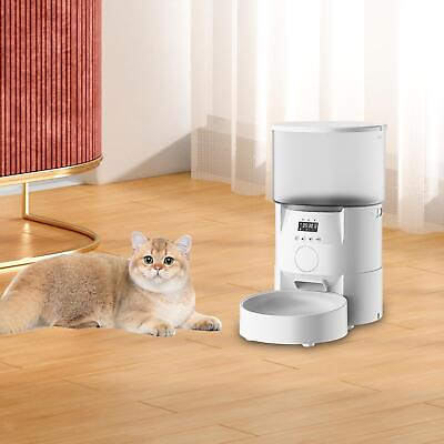 #ad Automatic Dog Feeder 10S Voice Auto Pets Feeder for Dogs Pets Cats $72.17