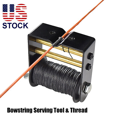 #ad Bowstring Serving Tool amp; Thread 0.021quot; Thick Archery Protecting Bow String $15.03