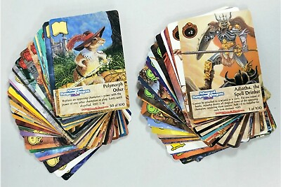 #ad ADamp;D SPELLFIRE 1st Edition POWERS 1 100 Card Set Incomplete TSR 1994 $68.00