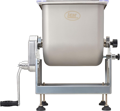 #ad Products Bigbite 50 Pound Capacity Tilt Meat Mixer Stainless Steel Motor or Gr $776.61