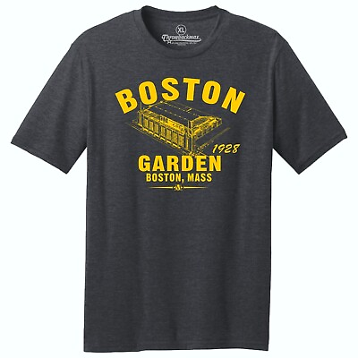 #ad Boston Gardens 1928 Hockey TRI BLEND Tee Shirt Boston Bruins $22.00