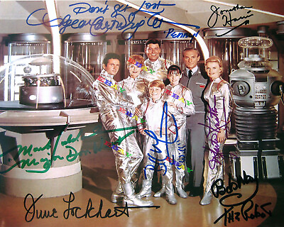 LOST IN SPACE Rare CAST Vintage Autographed Signed Photo REPRINT $8.99