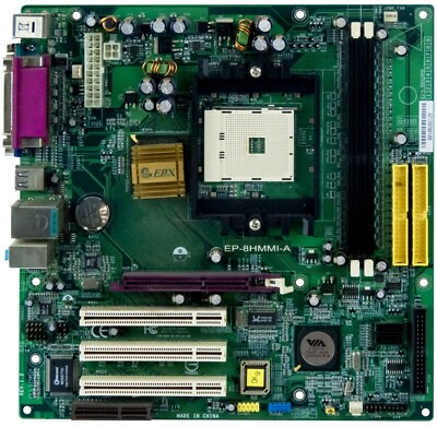 #ad EPoX EP 8HMMI A VIA K8M800 s754 DDR PCI AGP $126.69