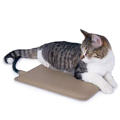 #ad Heated Extreme Weather Outdoor Kitty Pad Waterproof Cat Heated Bed Pet Warm... $57.01