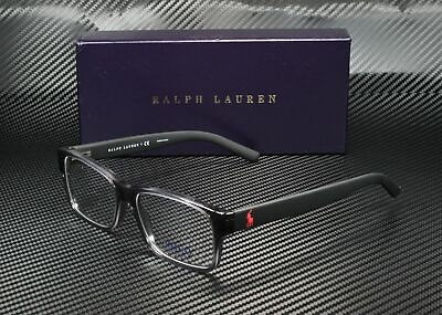 #ad Ralph Lauren Polo PH2117 5407 Shiny Grey Rectangle Men#x27;s 54 mm Eyeglasses $80.19