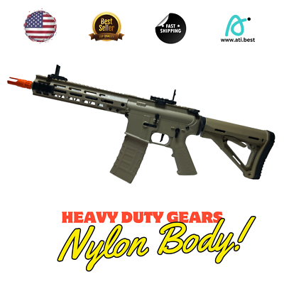 #ad Gel Blaster Ambidextrous M4 MK8 Nylon w Metal Gears amp; Holo Scope Expert Level $128.00